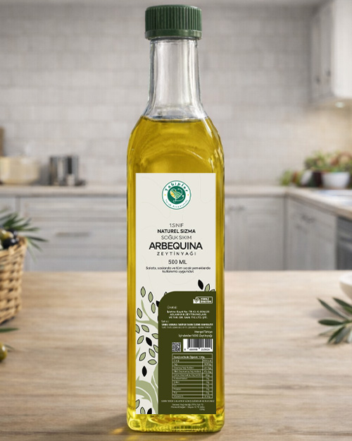 1. S?n?f Naturel S?zma So?uk S?k?m Arbequina Zeytinya?? 500 ml