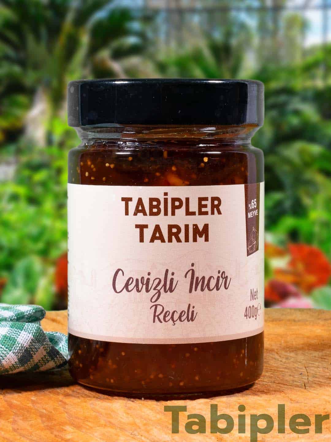 CEVİZLİ İNCİR REÇELİ 400 GR