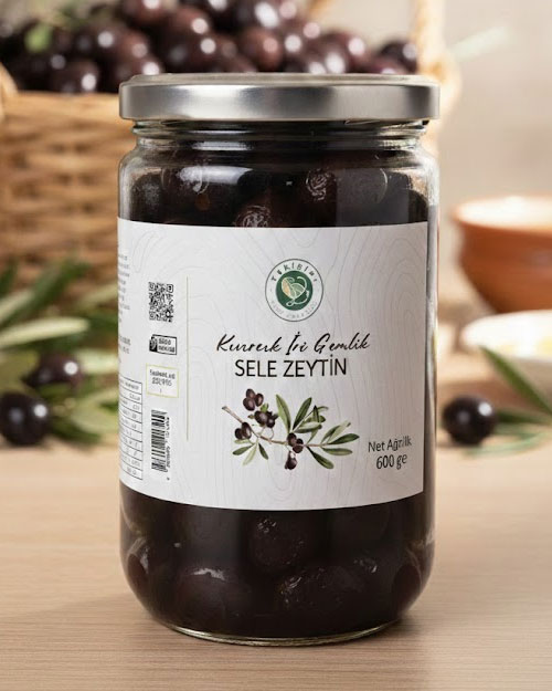 K?v?rc?k ?ri Gemlik Sele Zeytin 600 Gr
