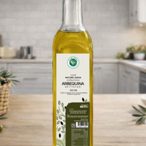 1. Sınıf Naturel Sızma Soğuk Sıkım Arbequina Zeytinyağı 500 ml